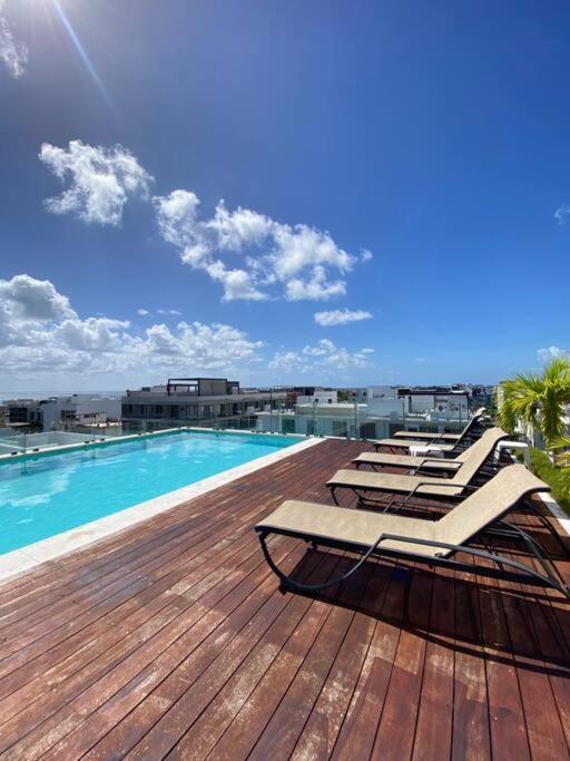 5Th Ave - Gym - Pool - Rooftop Плая-дель-Кармен Экстерьер фото